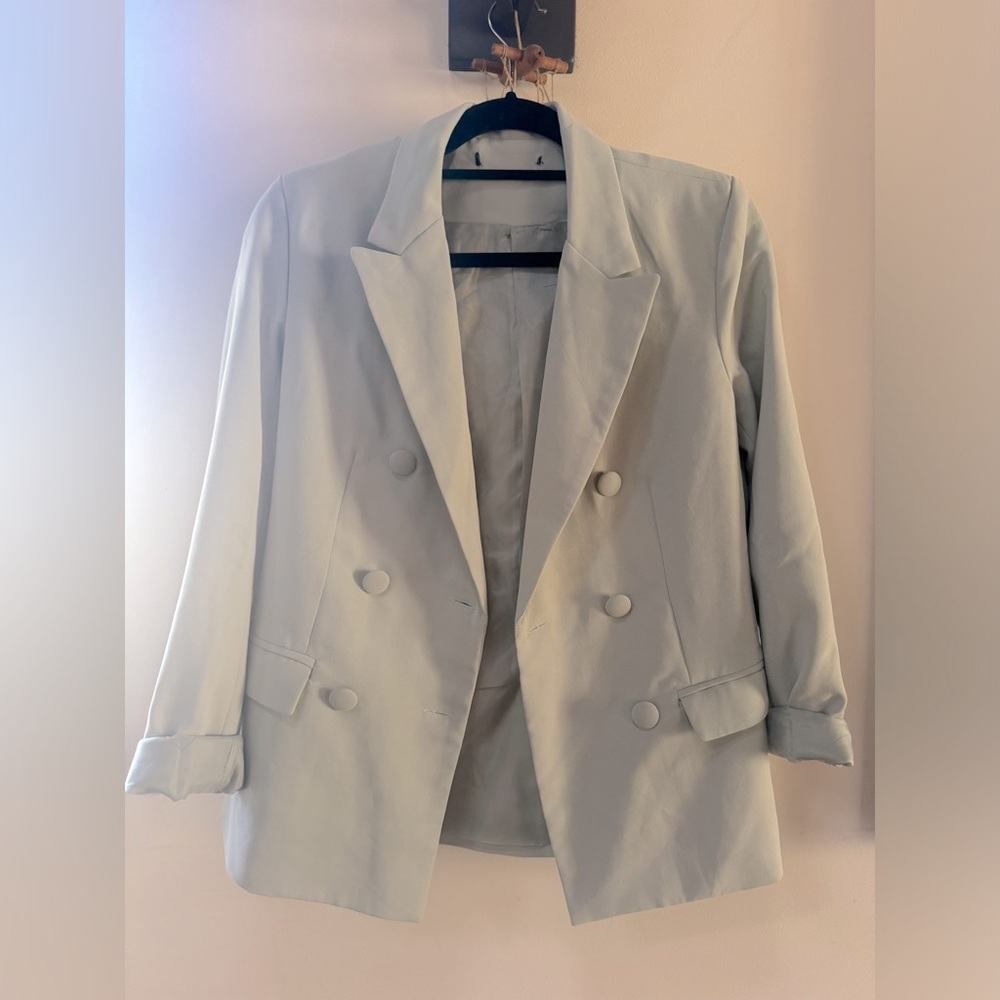 Sage blazer